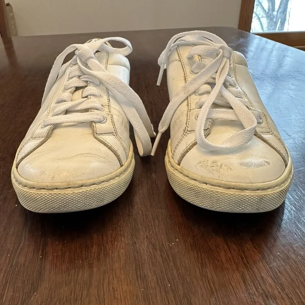 Common Projects Woman Achilles Low White Leather Sneakers Size 38